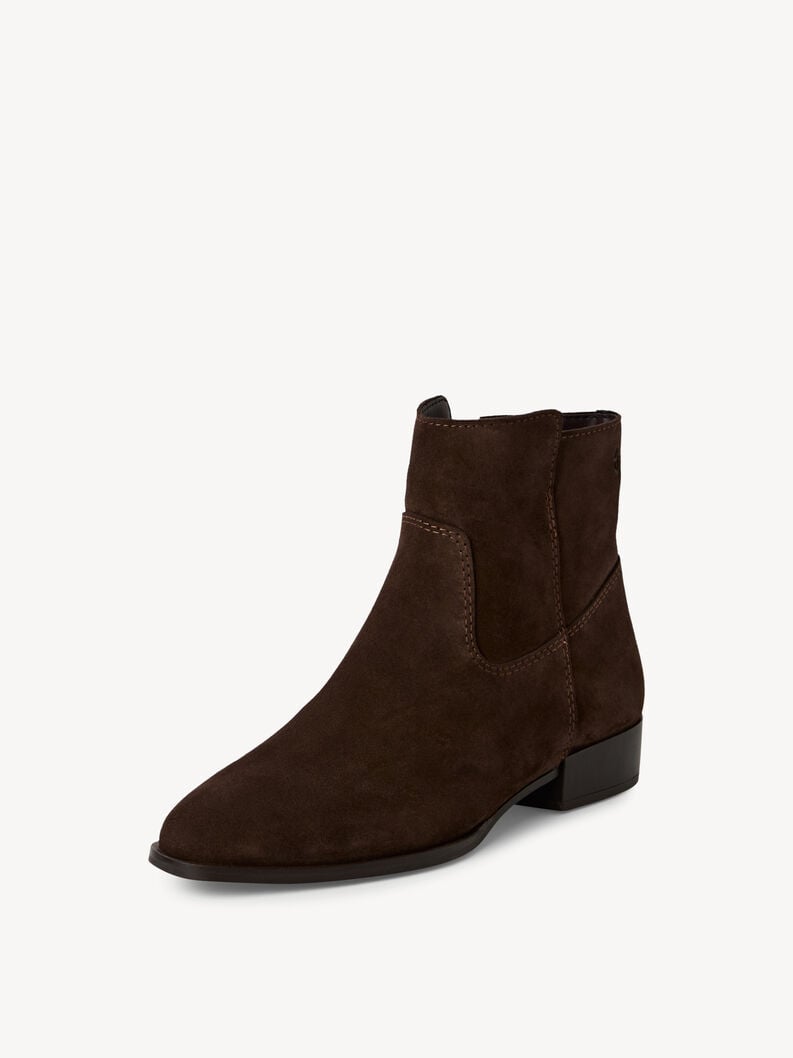 cuir chausson - brun 1-25021-45-304 acheter tamaris bottines en ligne