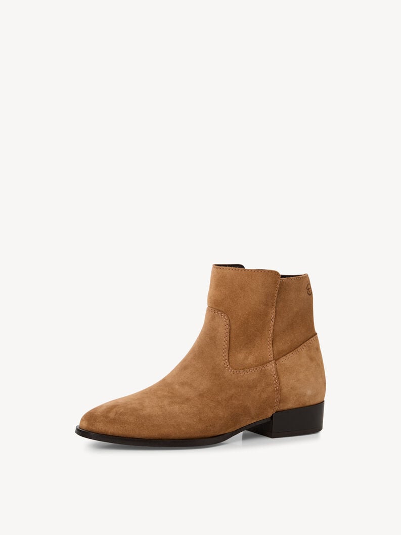 cuir chausson - brun 1-25021-45-305 acheter tamaris bottines en ligne