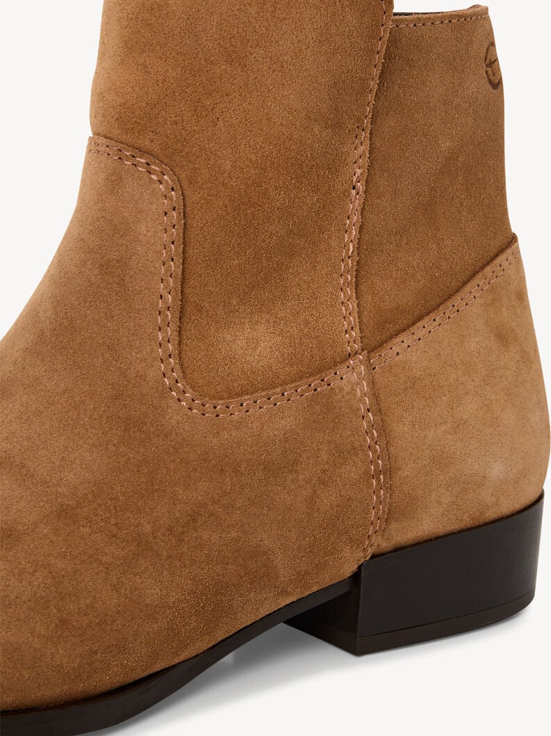 cuir chausson - brun 1-25021-45-305 acheter tamaris bottines en ligne