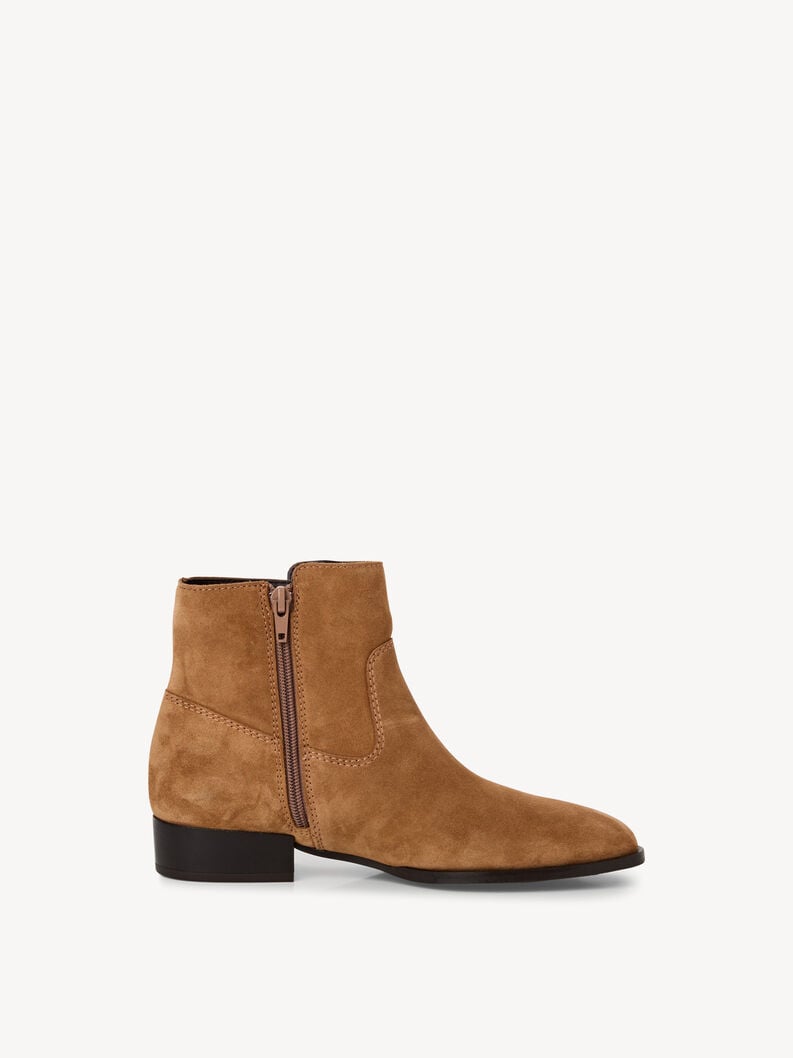 cuir chausson - brun 1-25021-45-305 acheter tamaris bottines en ligne