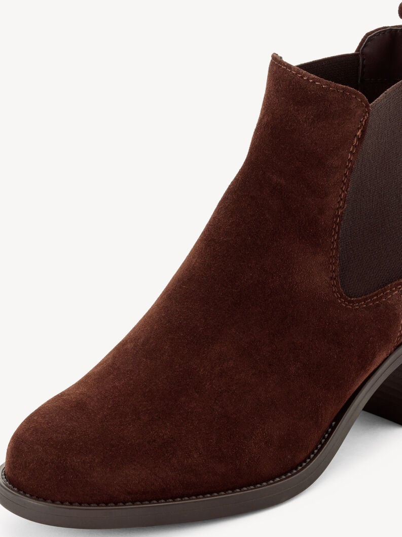 cuir chelsea boot - brun 1-25026-41-347 acheter tamaris bottines en ligne