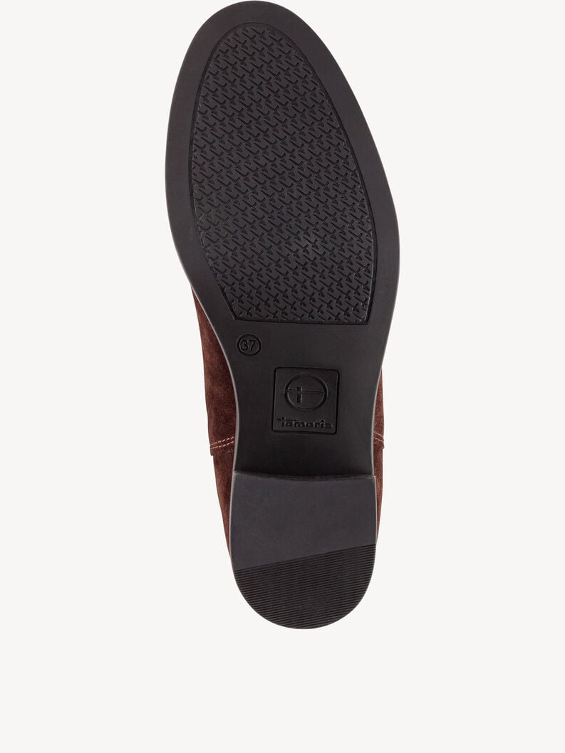 cuir chelsea boot - brun 1-25026-41-347 acheter tamaris bottines en ligne