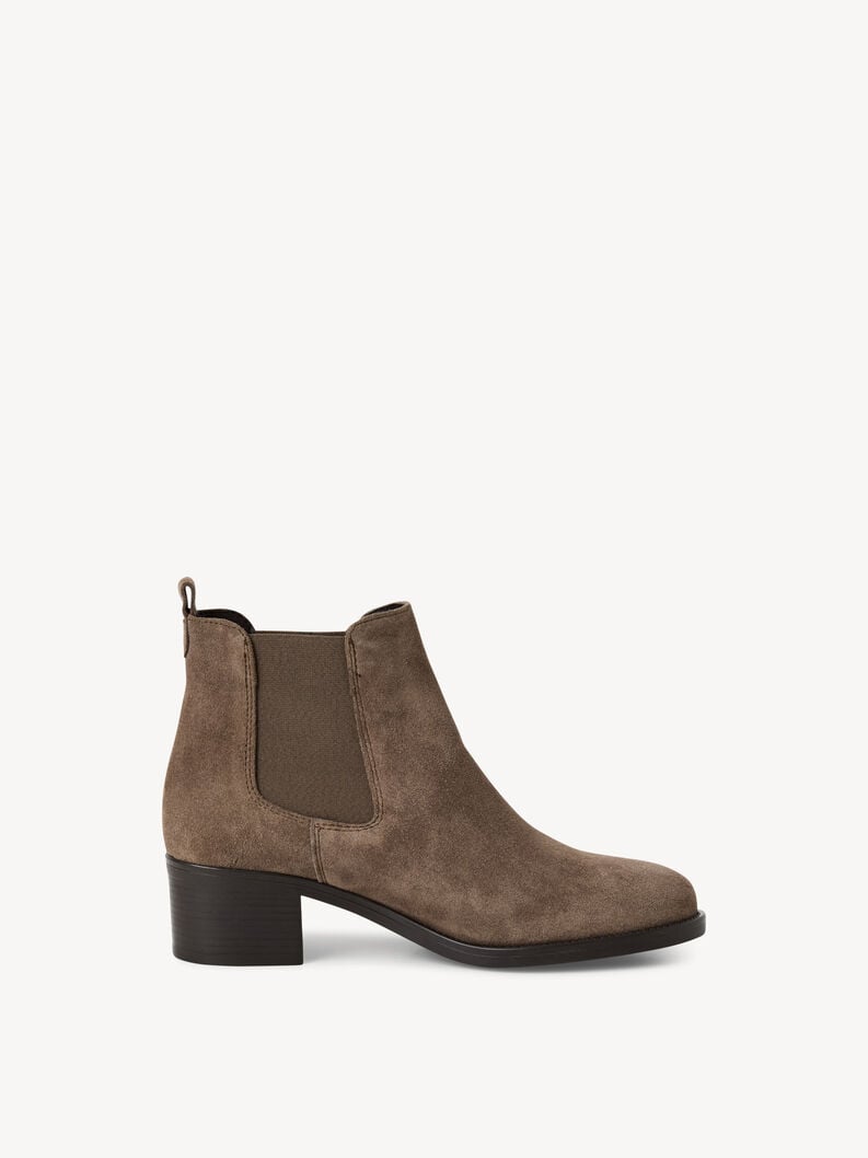 cuir chelsea boot - brun 1-25026-41-378 acheter tamaris bottines en ligne