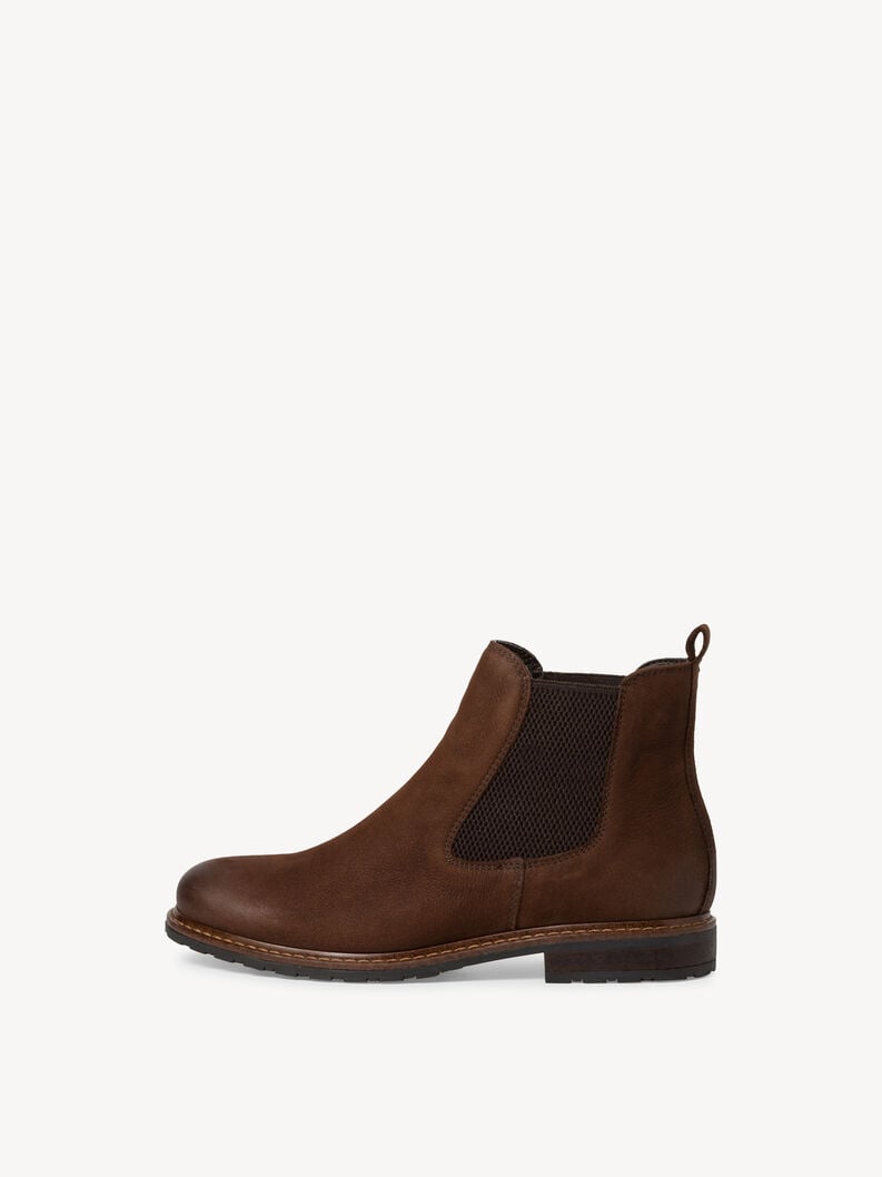 cuir chelsea boot - brun 1-25056-41-315 acheter tamaris bottines en ligne