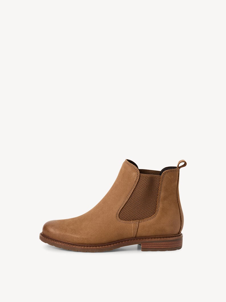 cuir chelsea boot - brun 1-25056-41-335 acheter tamaris bottines en ligne