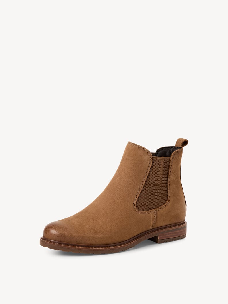 cuir chelsea boot - brun 1-25056-41-335 acheter tamaris bottines en ligne