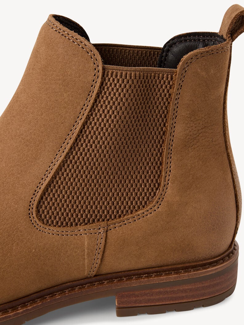 cuir chelsea boot - brun 1-25056-41-335 acheter tamaris bottines en ligne