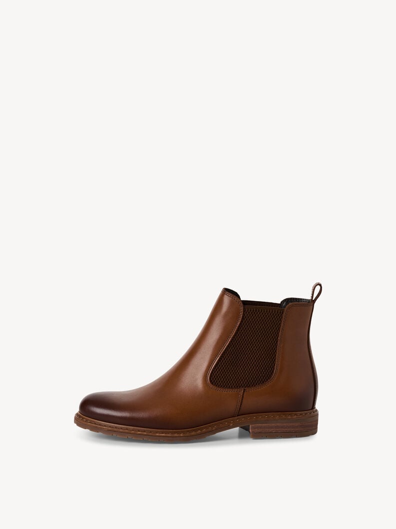 cuir chelsea boot - brun 1-25056-41-444 acheter tamaris bottines en ligne