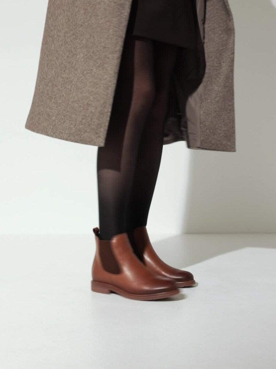 cuir chelsea boot - brun 1-25056-41-444 acheter tamaris bottines en ligne