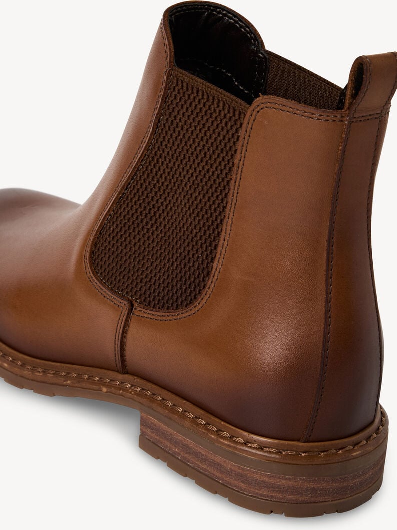 cuir chelsea boot - brun 1-25056-41-444 acheter tamaris bottines en ligne