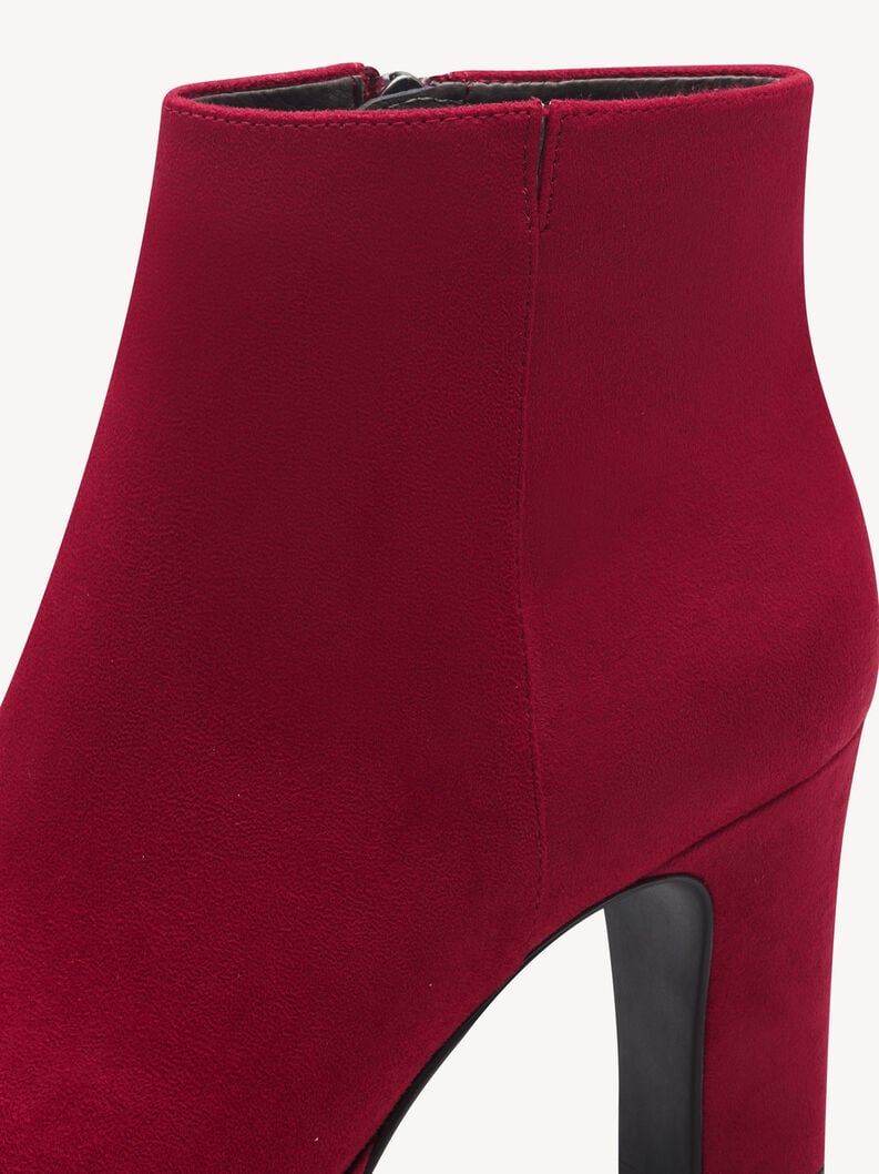 chausson - rouge 1-25062-41-559 acheter tamaris bottines en ligne