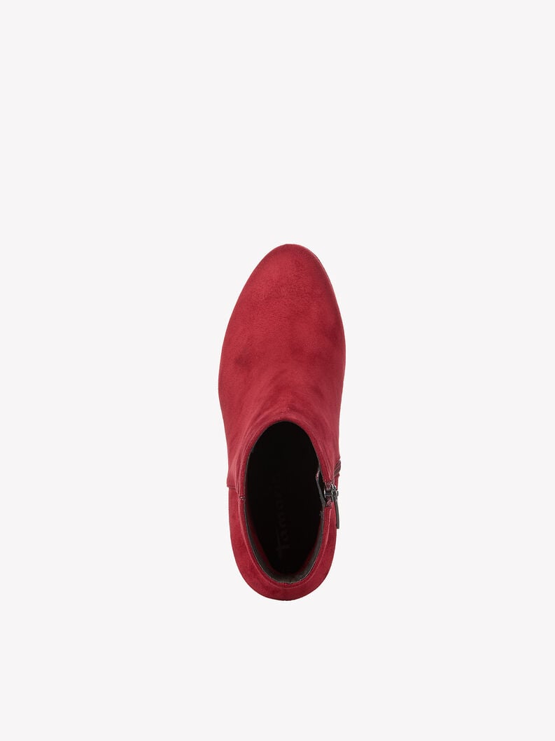 chausson - rouge 1-25062-41-559 acheter tamaris bottines en ligne