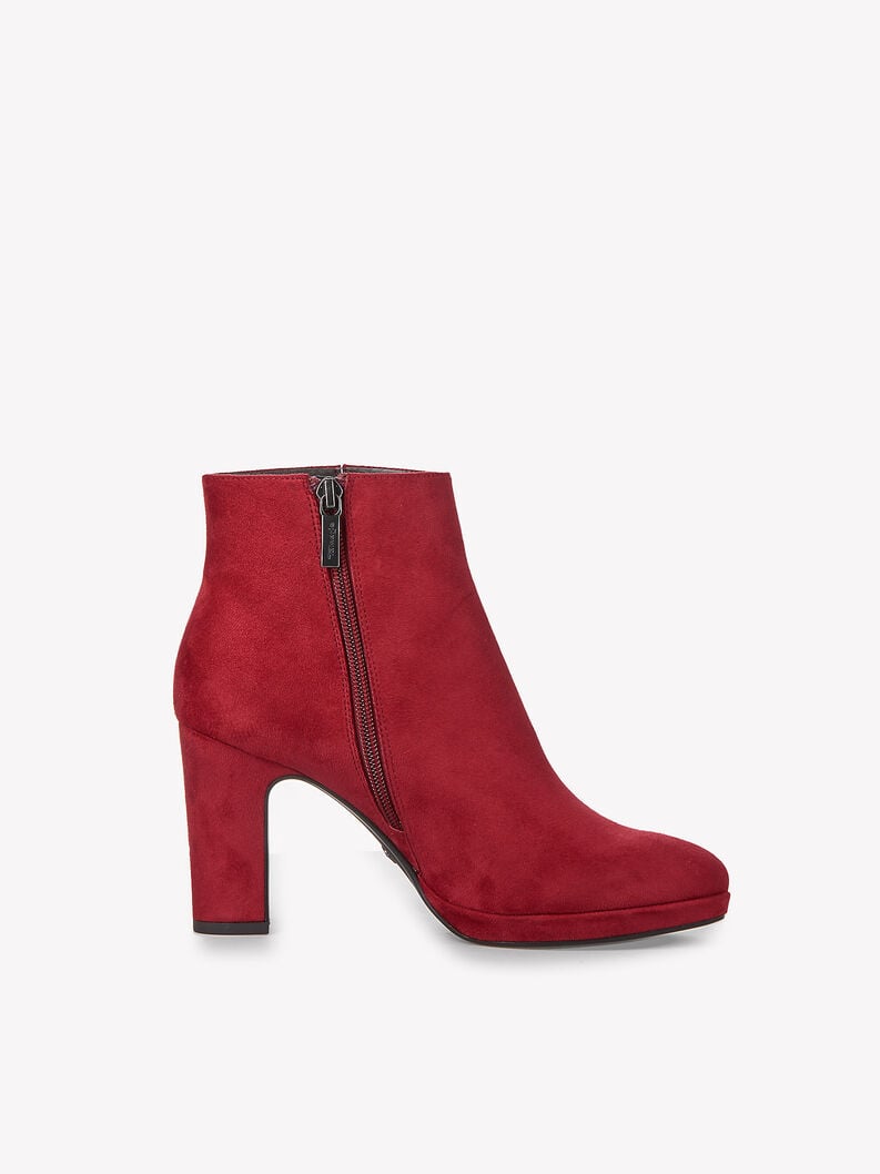 chausson - rouge 1-25062-41-559 acheter tamaris bottines en ligne