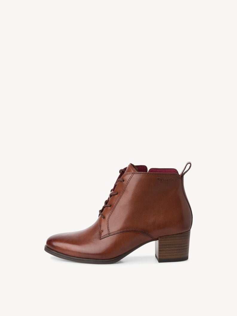 cuir chausson - brun 1-25131-43-305 acheter tamaris bottines en ligne