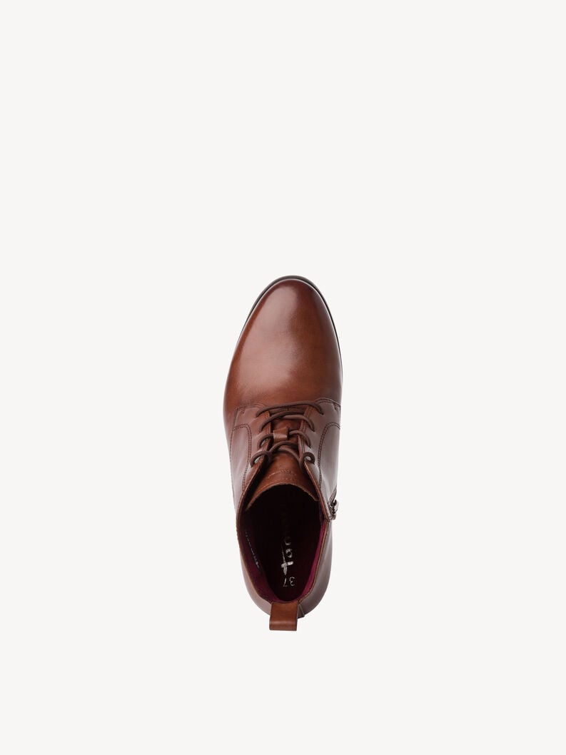 cuir chausson - brun 1-25131-43-305 acheter tamaris bottines en ligne
