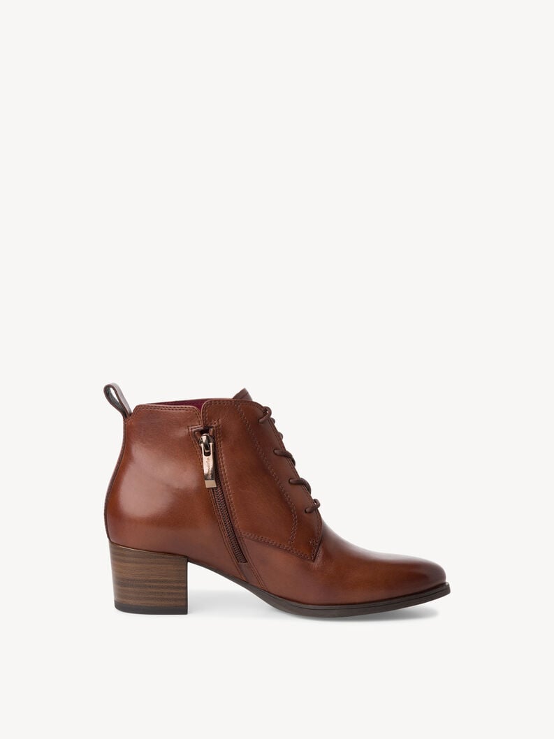 cuir chausson - brun 1-25131-43-305 acheter tamaris bottines en ligne