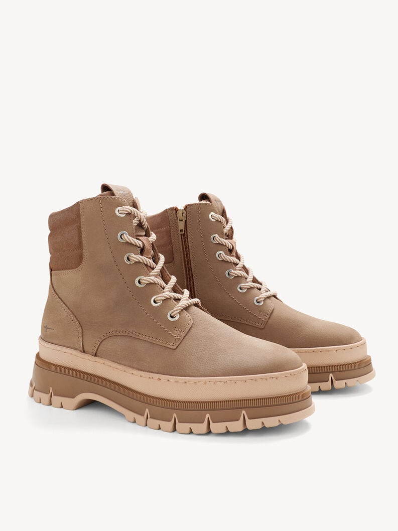 cuir chausson - beige 1-25200-45-341 acheter tamaris bottines en ligne