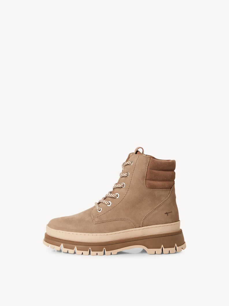 cuir chausson - beige 1-25200-45-341 acheter tamaris bottines en ligne