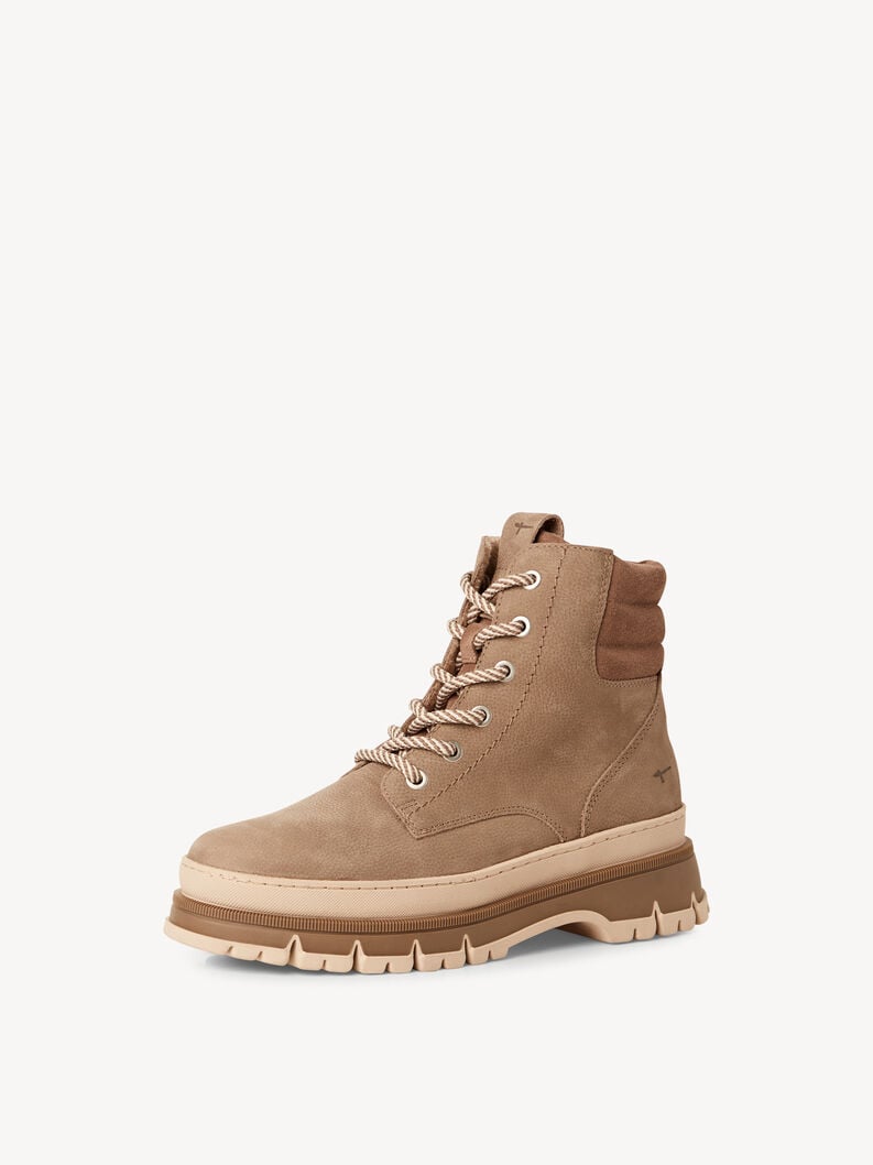 cuir chausson - beige 1-25200-45-341 acheter tamaris bottines en ligne