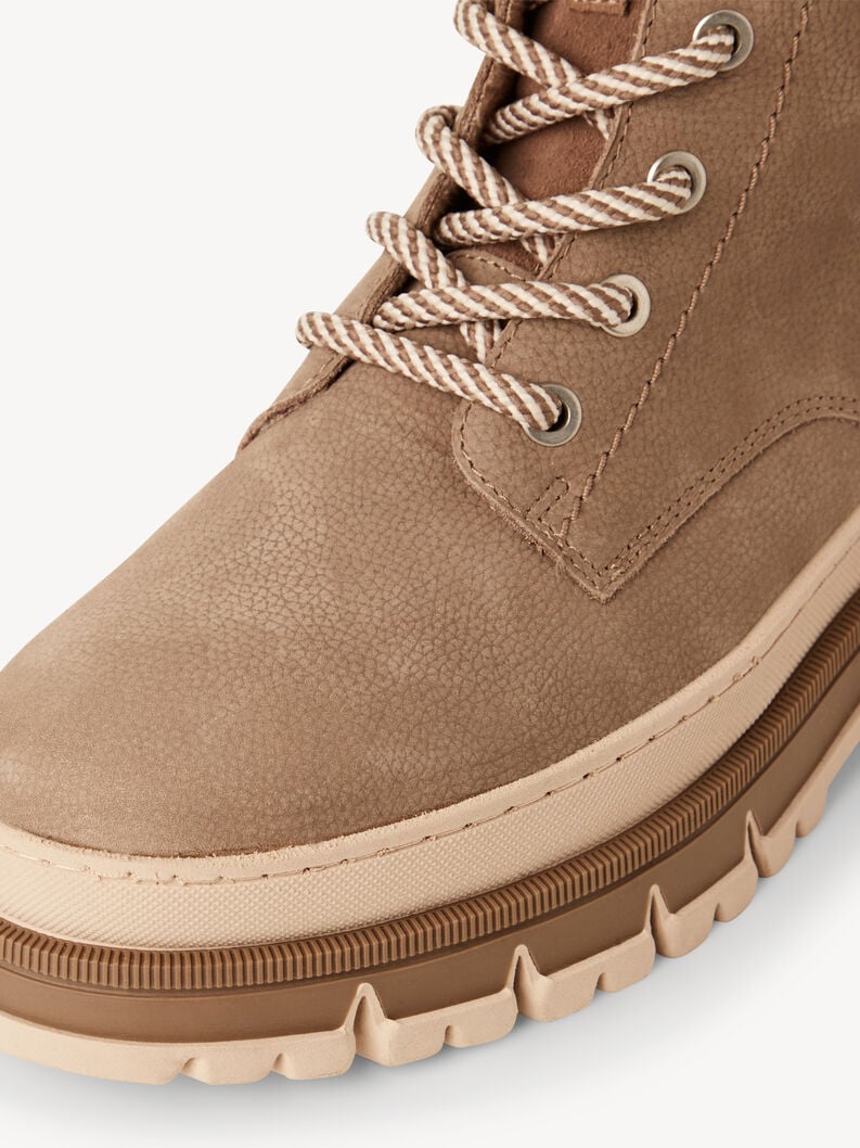 cuir chausson - beige 1-25200-45-341 acheter tamaris bottines en ligne