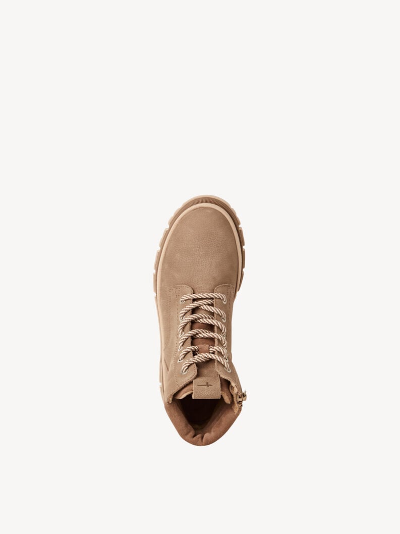 cuir chausson - beige 1-25200-45-341 acheter tamaris bottines en ligne