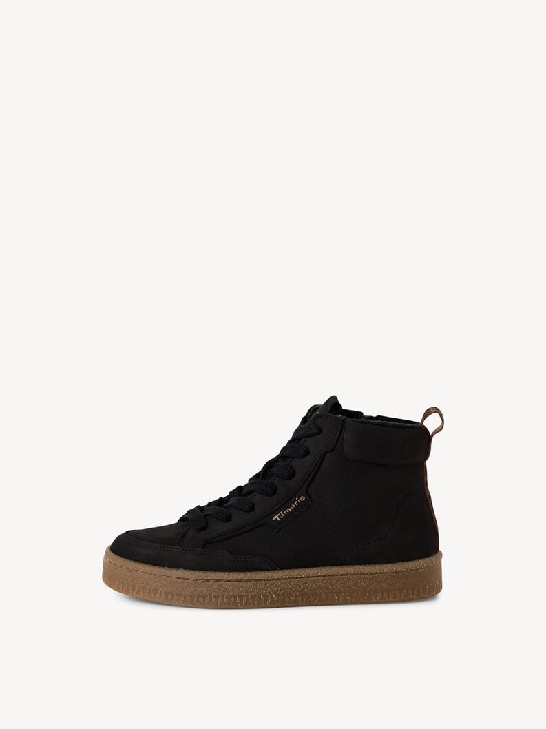 cuir chausson - noir 1-25203-45-001 acheter tamaris bottines en ligne