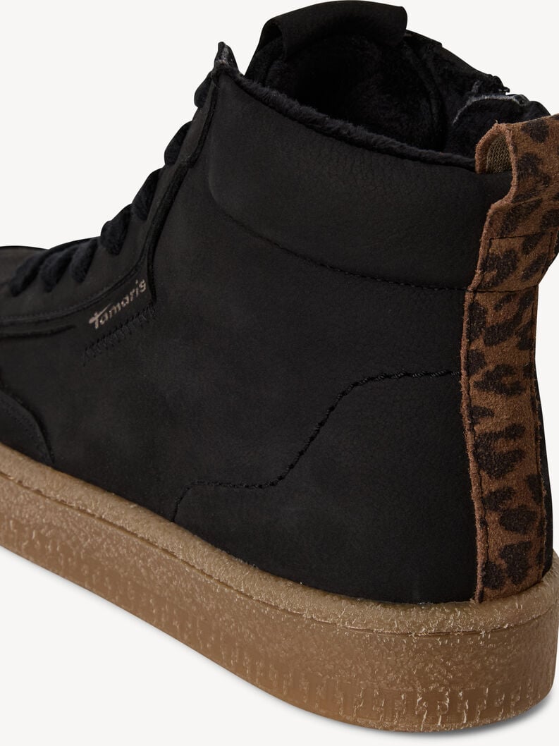 cuir chausson - noir 1-25203-45-001 acheter tamaris bottines en ligne