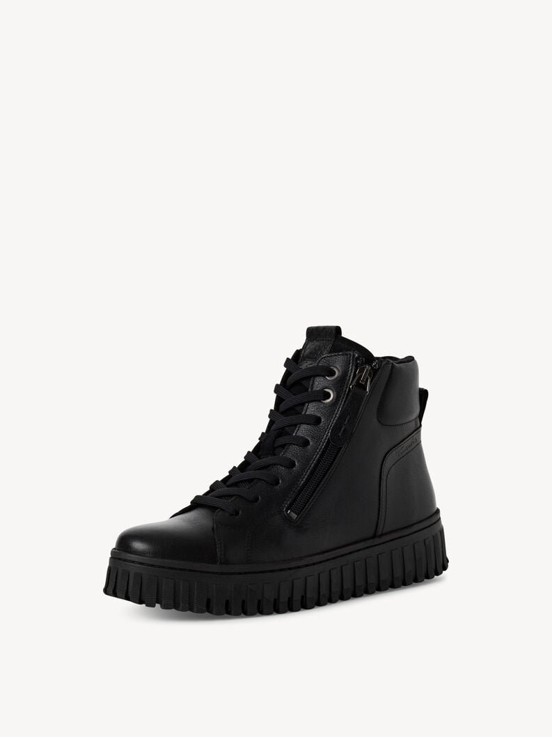 cuir chausson - noir 1-25206-43-003 acheter tamaris bottines en ligne