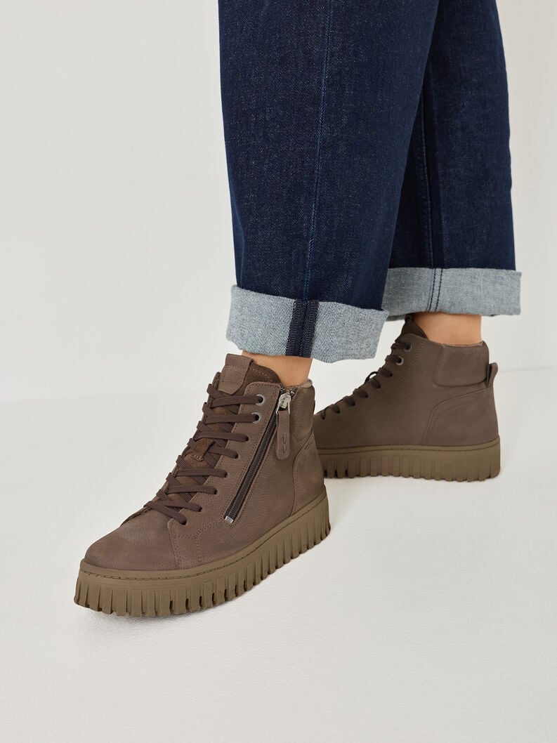 cuir chausson - beige 1-25206-43-3a1 acheter tamaris bottines en ligne