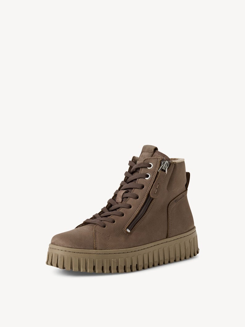 cuir chausson - beige 1-25206-43-3a1 acheter tamaris bottines en ligne
