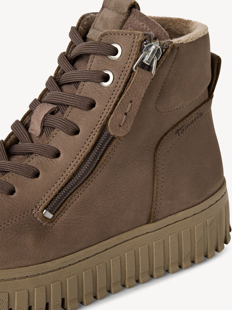 cuir chausson - beige 1-25206-43-3a1 acheter tamaris bottines en ligne