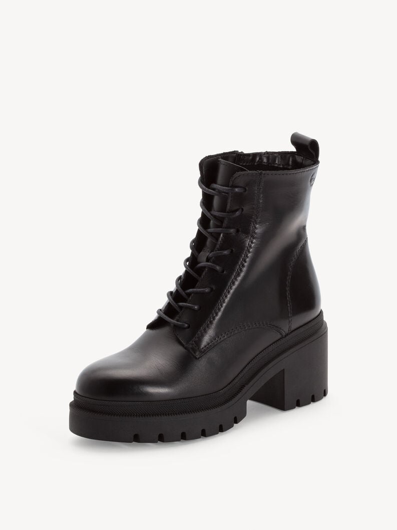 cuir chausson - noir 1-25275-45-001 acheter tamaris bottines en ligne