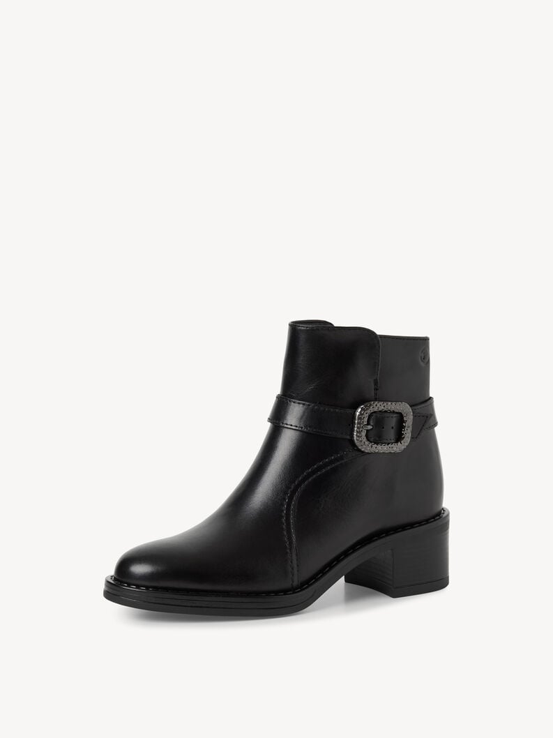 cuir chausson - noir 1-25304-45-003 acheter tamaris bottines en ligne
