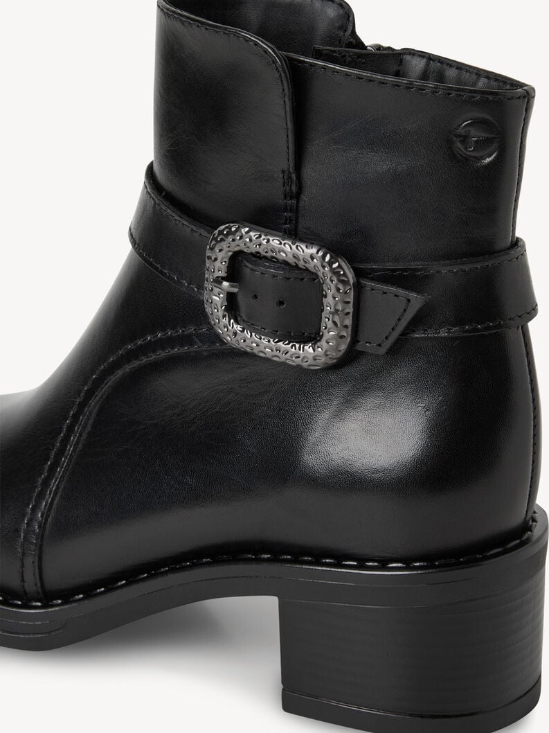 cuir chausson - noir 1-25304-45-003 acheter tamaris bottines en ligne