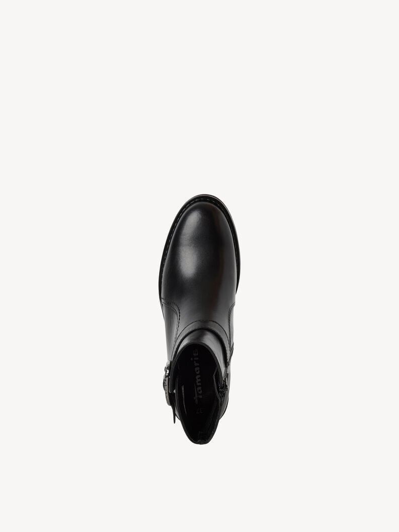 cuir chausson - noir 1-25304-45-003 acheter tamaris bottines en ligne