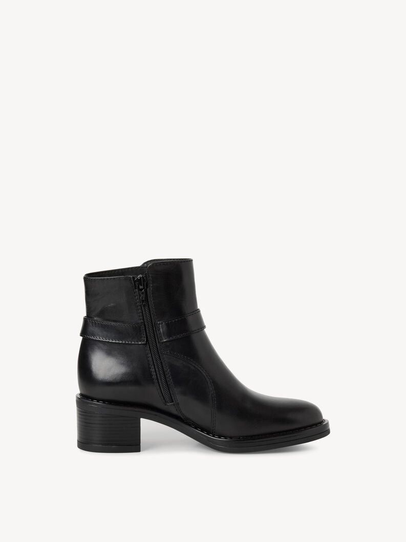 cuir chausson - noir 1-25304-45-003 acheter tamaris bottines en ligne