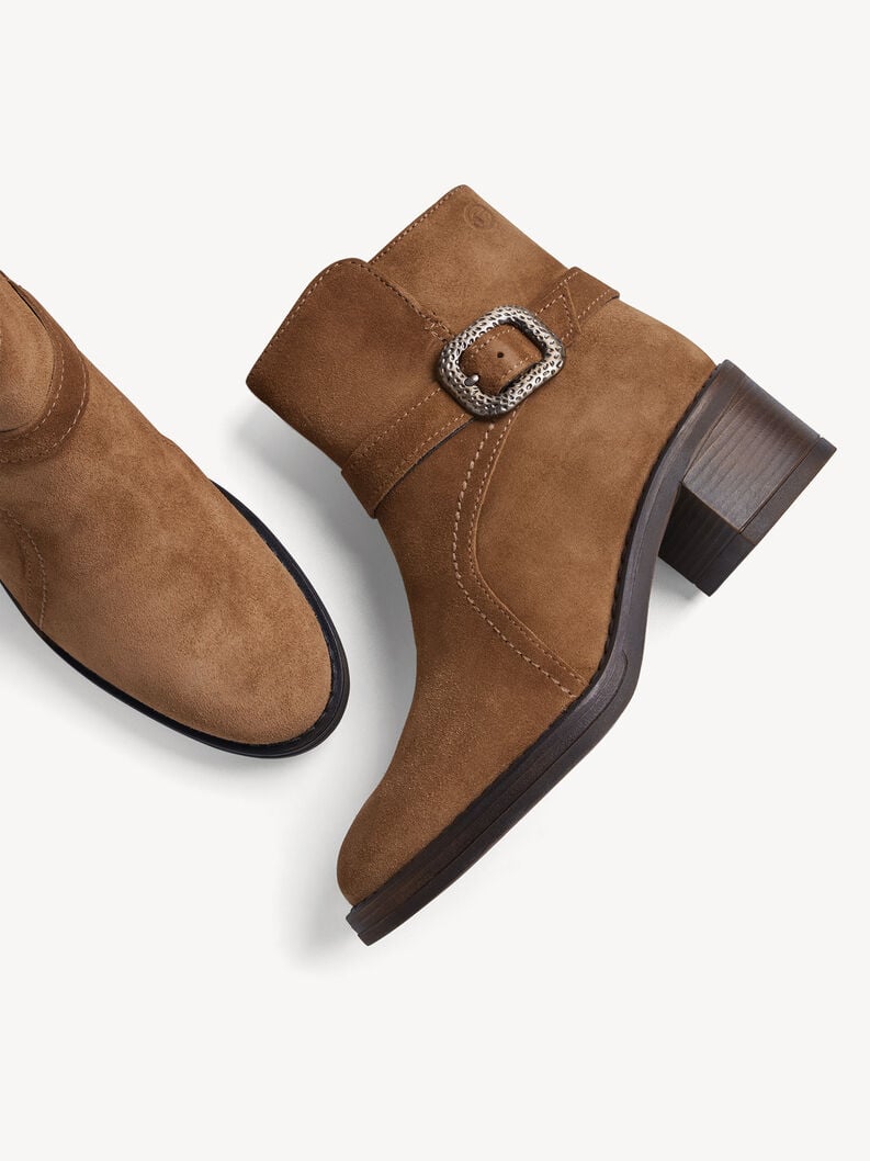cuir chausson - brun 1-25304-45-300 acheter tamaris bottines en ligne