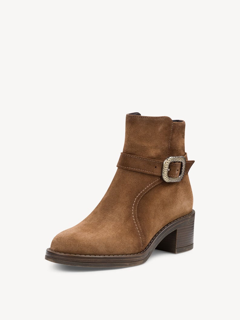 cuir chausson - brun 1-25304-45-300 acheter tamaris bottines en ligne