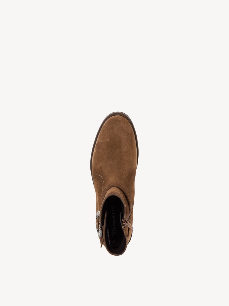 cuir chausson - brun 1-25304-45-300 acheter tamaris bottines en ligne
