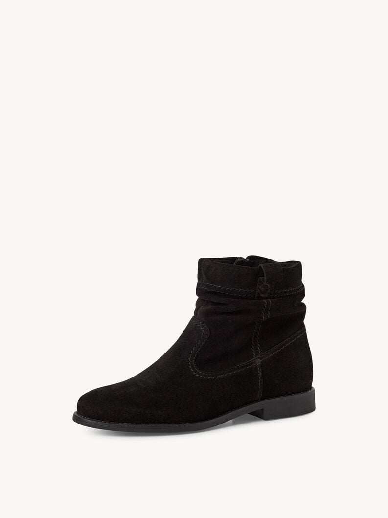 cuir chausson - noir 1-25305-45-001 acheter tamaris bottines en ligne