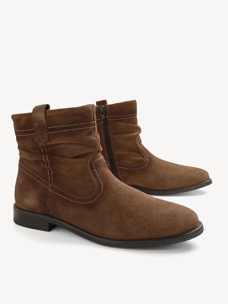 cuir chausson - brun 1-25305-45-300 acheter tamaris bottines en ligne