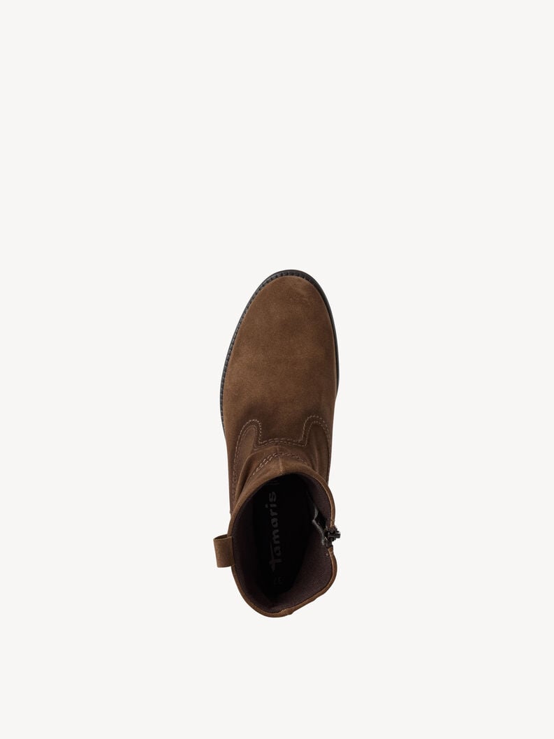 cuir chausson - brun 1-25305-45-300 acheter tamaris bottines en ligne