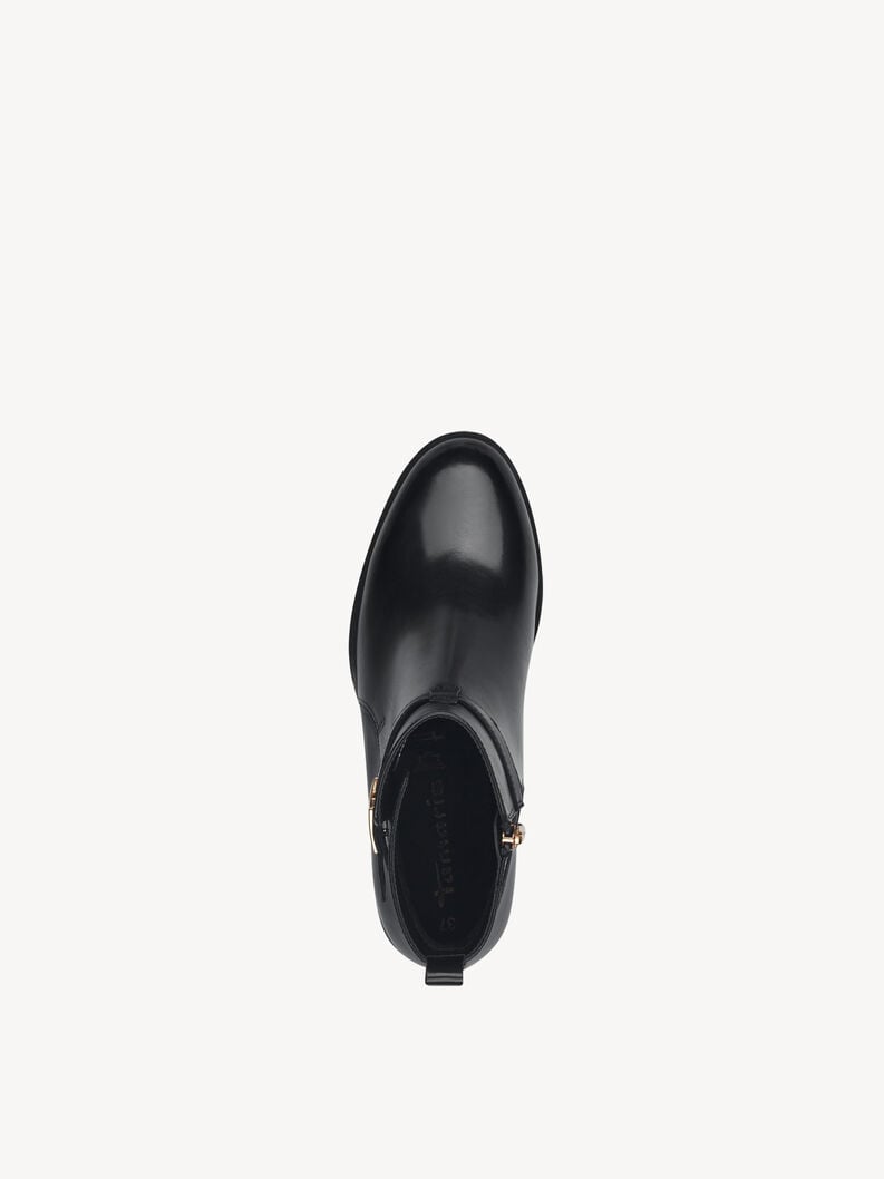 cuir chausson - noir 1-25321-43-001 acheter tamaris bottines en ligne
