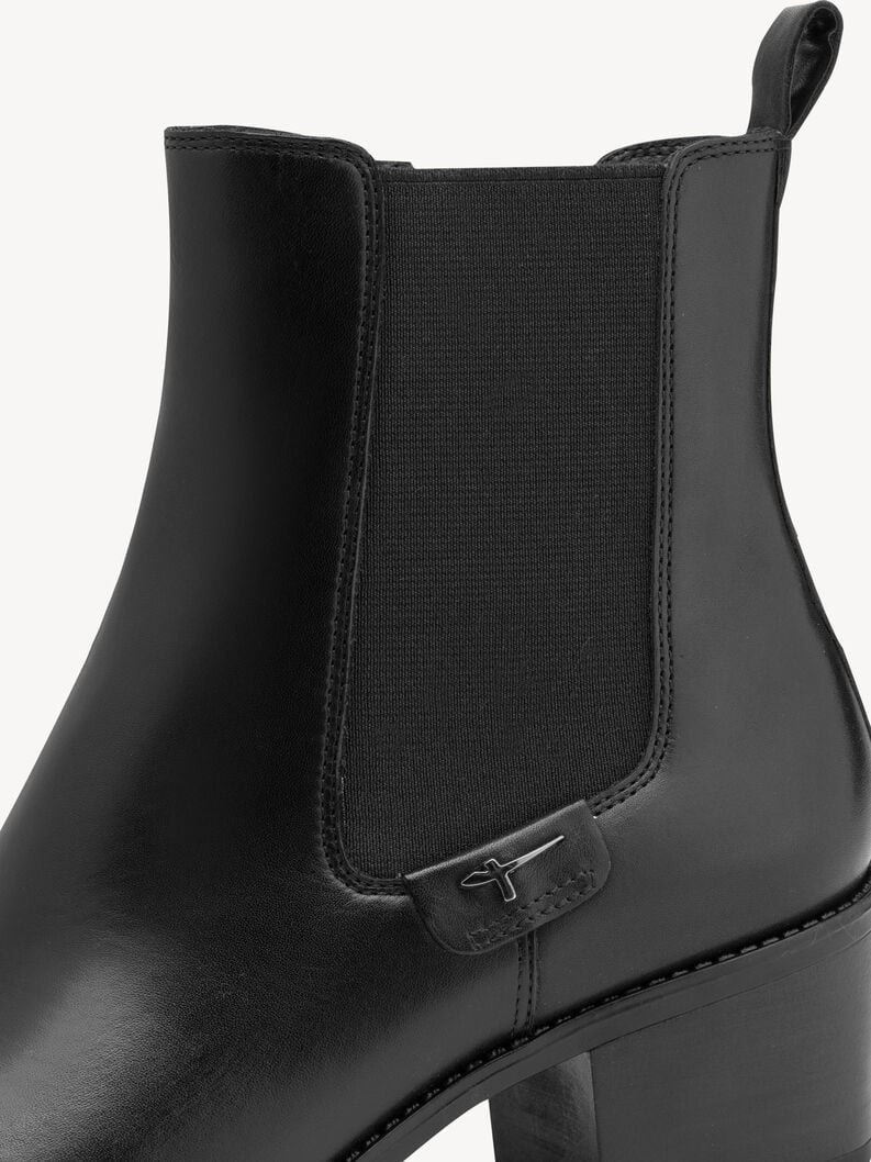 cuir chelsea boot - noir 1-25325-45-003 acheter tamaris bottines en ligne
