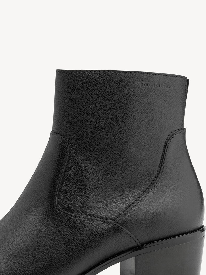 cuir chausson - noir 1-25329-45-003 acheter tamaris bottines en ligne