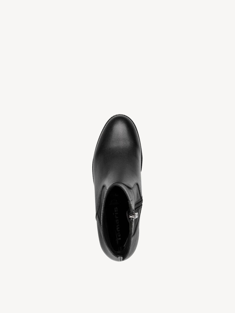 cuir chausson - noir 1-25329-45-003 acheter tamaris bottines en ligne