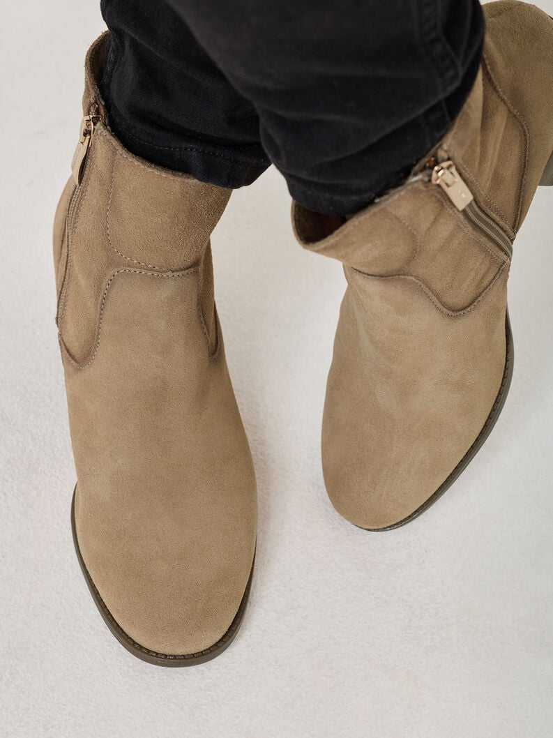 cuir chausson - beige 1-25329-45-400 acheter tamaris bottines en ligne