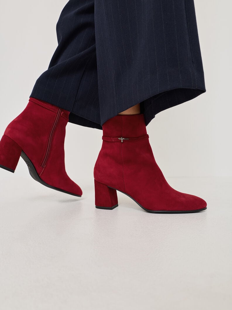chausson - rouge 1-25336-43-500 acheter tamaris bottines en ligne