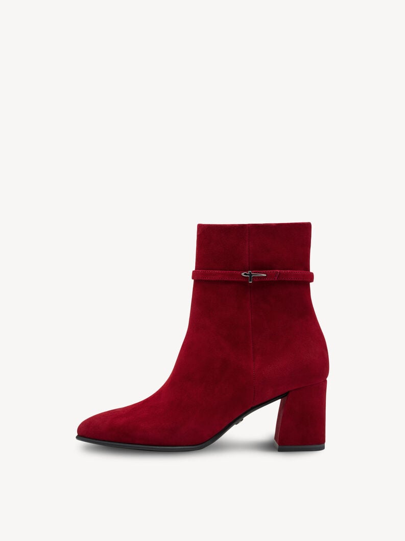 chausson - rouge 1-25336-43-500 acheter tamaris bottines en ligne