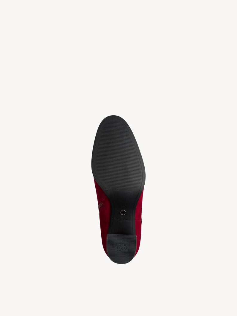 chausson - rouge 1-25336-43-500 acheter tamaris bottines en ligne